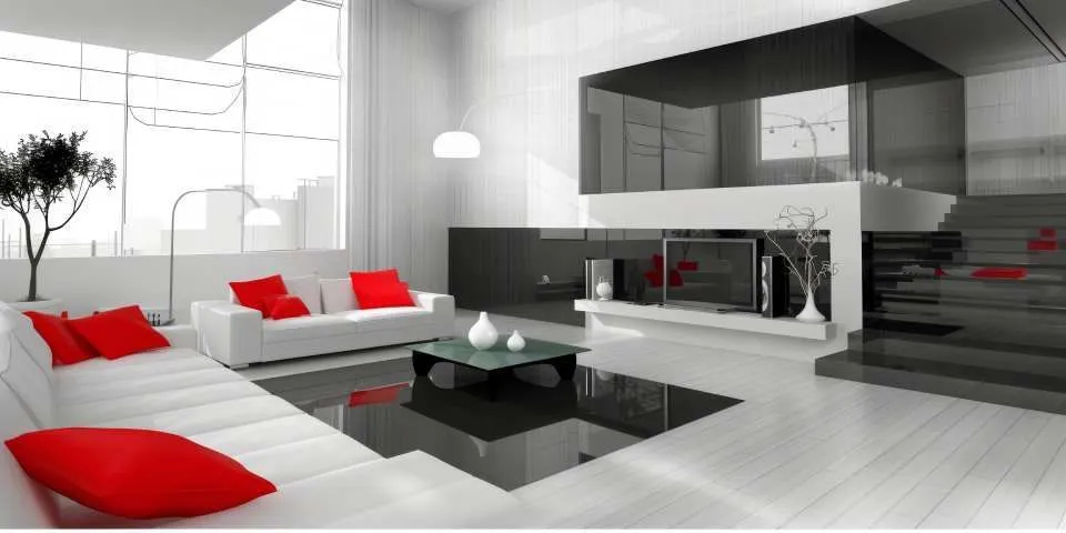 Contemporary living room